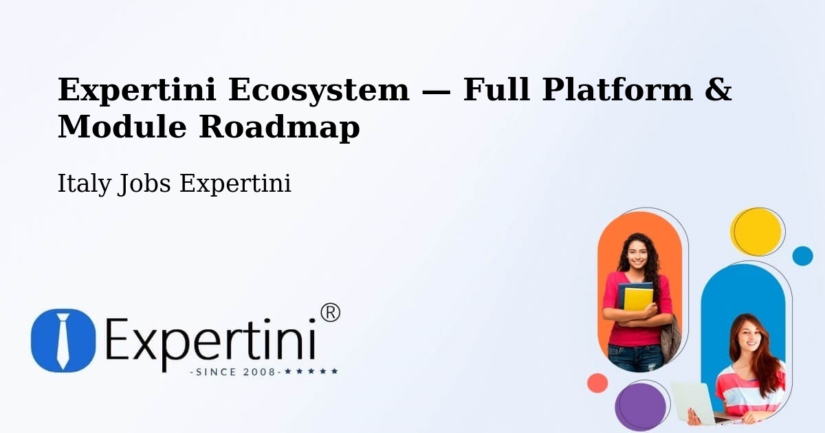 Expertini Ecosystem — Full Platform & Module Roadmap – Macerata
